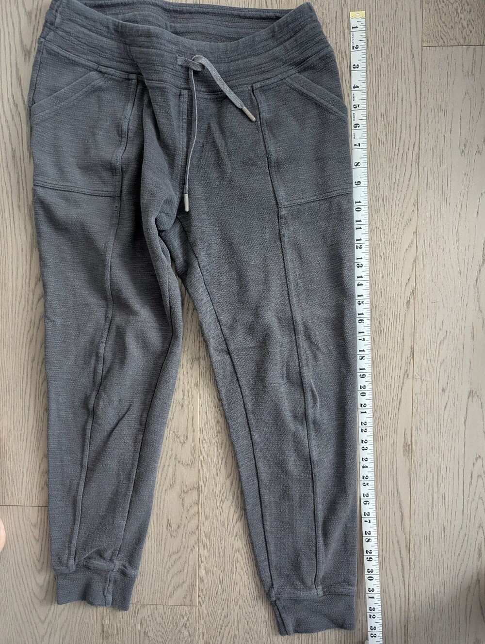 Prana Women's Gray Knit Jogger Pants